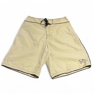 Ocean Pacific OP beige Board Shorts